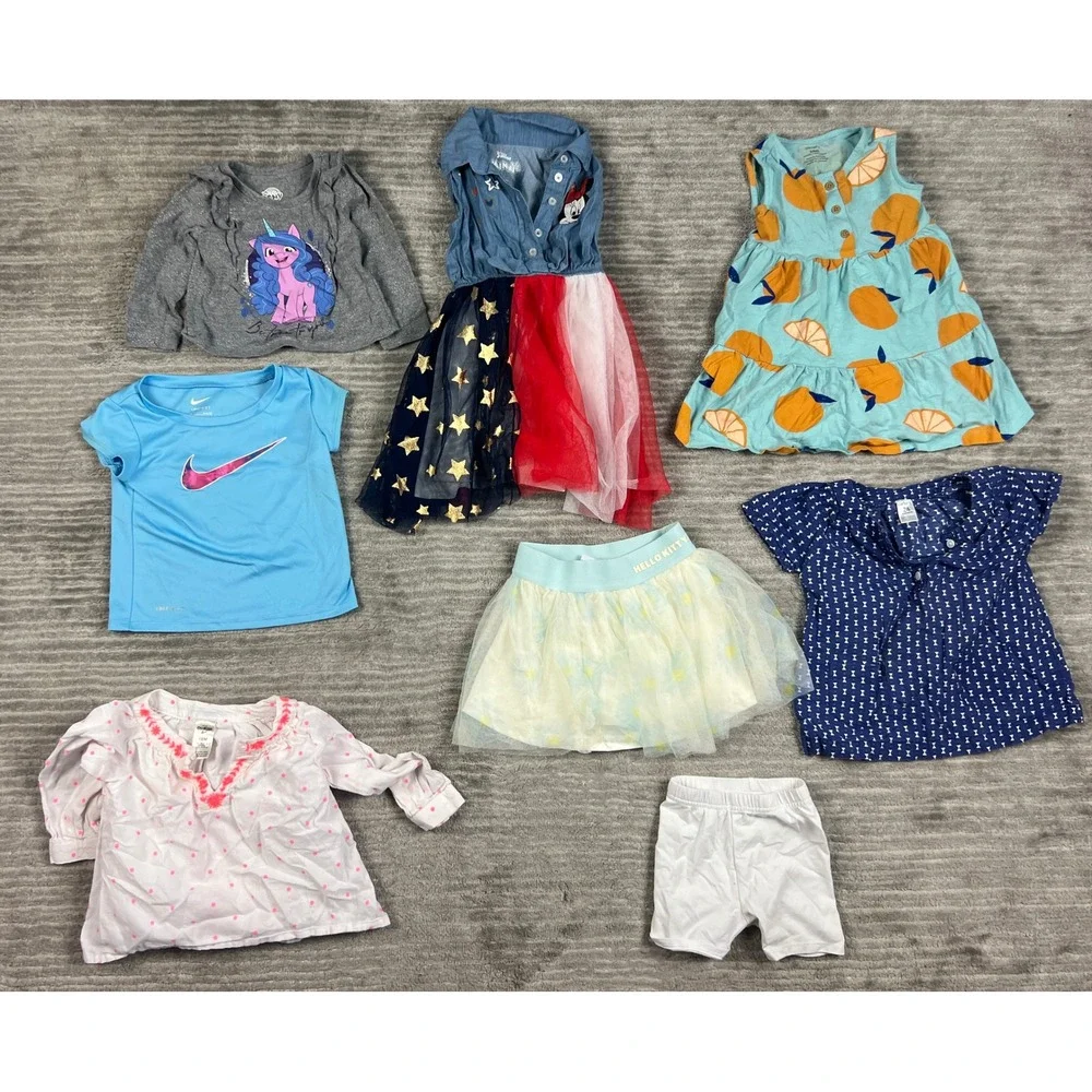 Lot of 26 Girls 18M - 24M 2T Nike Carter's Ralph Lauren Toddler Multi Clothing